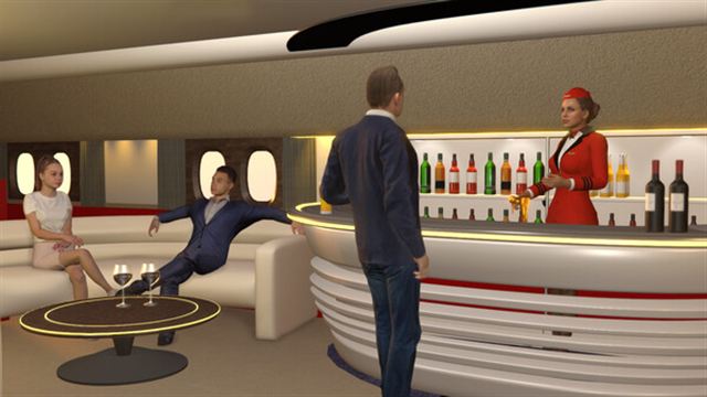 Hình ảnh gameplay Cabin Crew Life Simulator Early Access