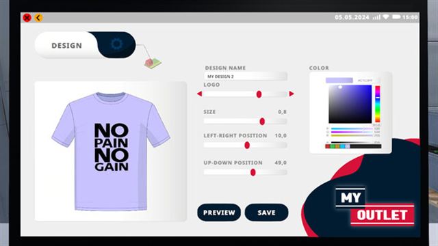 Hình ảnh gameplay Factory Outlet Simulator Early Access