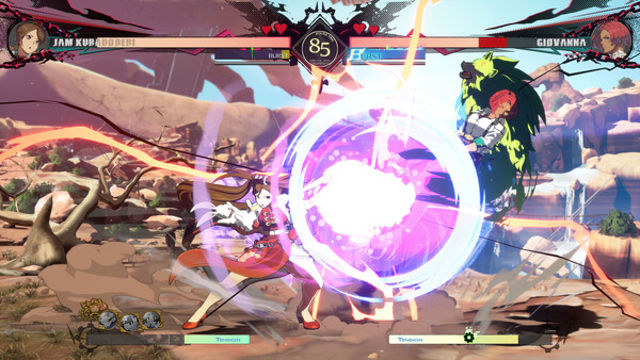 Hình ảnh gameplay GUILTY GEAR STRIVE Jam Kuradoberi-TENOKE