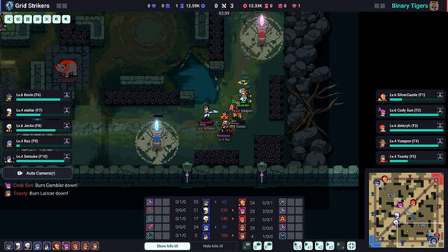 Hình ảnh gameplay Teamfight Manager 2 Early Access