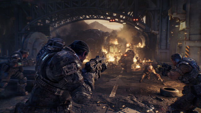 Hình ảnh gameplay Gears of War E-Day v20261022-P2P