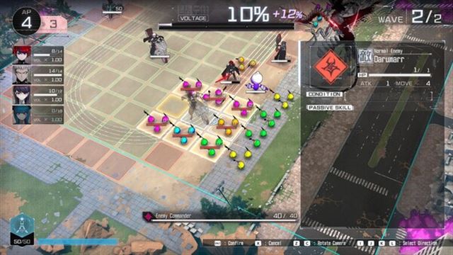 Hình ảnh gameplay The Hundred Line Last Defense Academy-RUNE