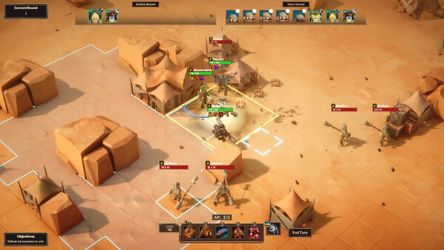 Hình ảnh gameplay Dunebound Tactics-Razor1911
