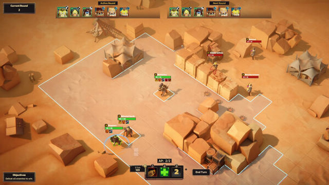 Hình ảnh gameplay Dunebound Tactics-Razor1911