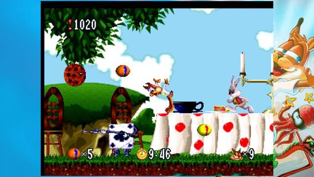 Hình ảnh gameplay Bubsy in The Purrfect Collection-GoldBerg