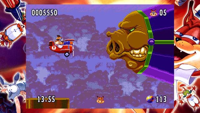 Hình ảnh gameplay Bubsy in The Purrfect Collection-GoldBerg