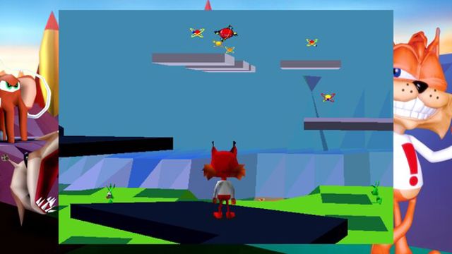 Hình ảnh gameplay Bubsy in The Purrfect Collection-TENOKE