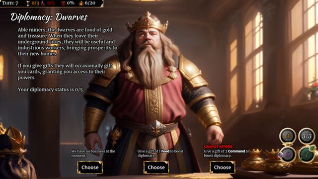 Hình ảnh gameplay Cardwoven Empires-TENOKE