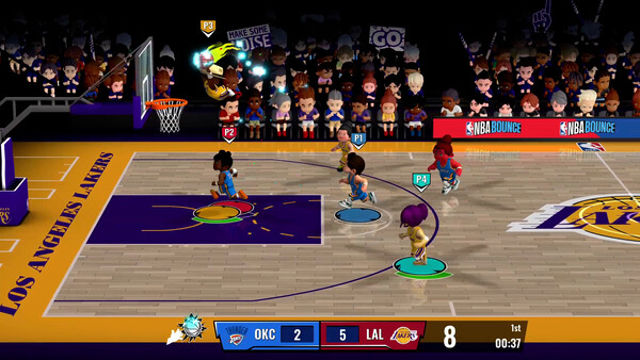Hình ảnh gameplay NBA BOUNCE-GoldBerg