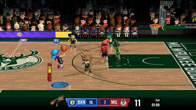 Hình ảnh gameplay NBA BOUNCE-GoldBerg