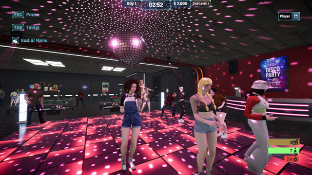Hình ảnh gameplay Night Club Simulator Party King Early Access