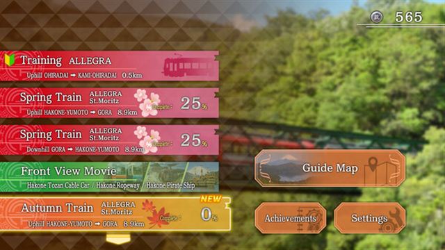 Hình ảnh gameplay Japanese Rail Sim Hakone Town of Natural BHS-GoldBerg