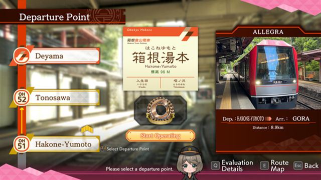 Hình ảnh gameplay Japanese Rail Sim Hakone Town of Natural BHS-GoldBerg