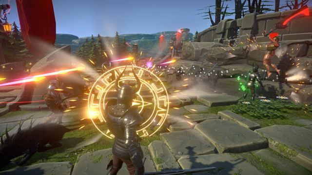 Hình ảnh gameplay Over Heroes-TENOKE