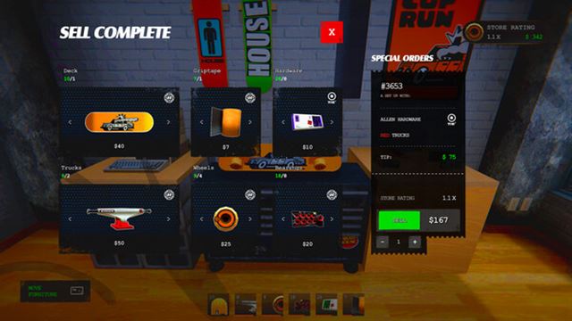 Hình ảnh gameplay Skatehouse-TENOKE