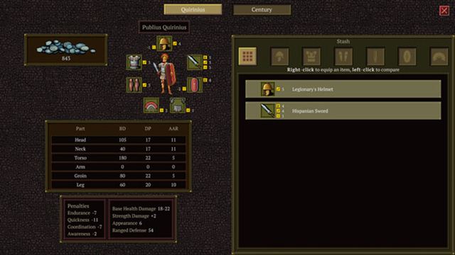 Hình ảnh gameplay Never Second in Rome Early Access