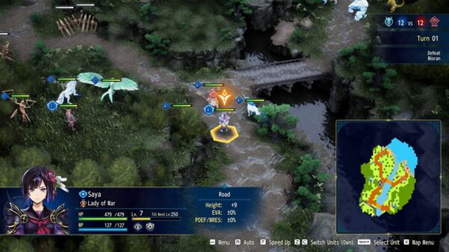 Hình ảnh gameplay BRIGANDINE ABYSS-RUNE