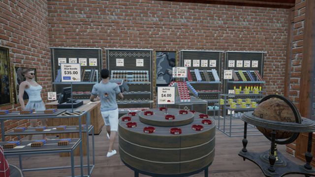 Hình ảnh gameplay Tobacco Shop Simulator-TENOKE