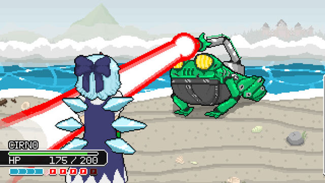 Hình ảnh gameplay Touhou Fearless Frogslayer-TENOKE