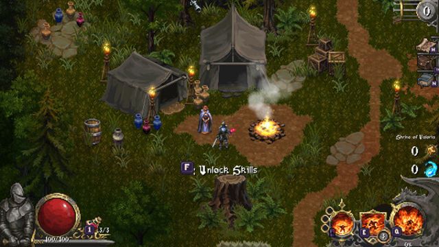 Hình ảnh gameplay Cursemark Early Access