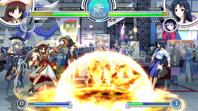 Hình ảnh gameplay AQUAPAZZA Aquaplus Dream Match-TENOKE