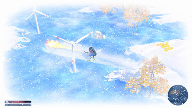 Hình ảnh gameplay FROGGY HATES SNOW-GoldBerg