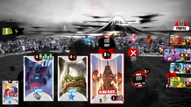 Hình ảnh gameplay King of Tokyo Richard Garfield-GoldBerg