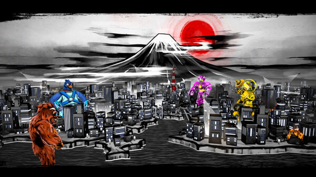 Hình ảnh gameplay King of Tokyo Richard Garfield-GoldBerg