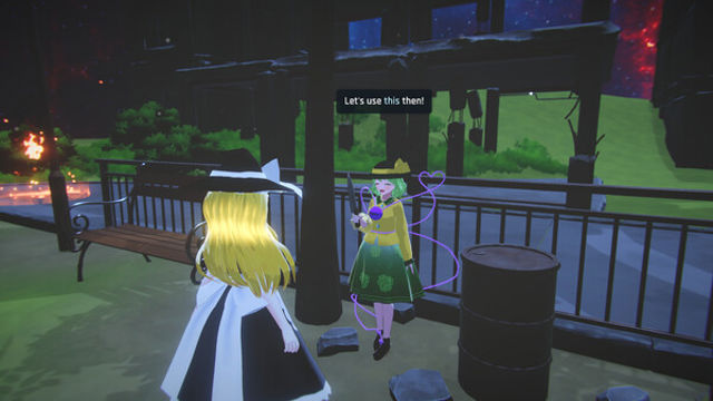 Hình ảnh gameplay Touhou Dystopian-TENOKE