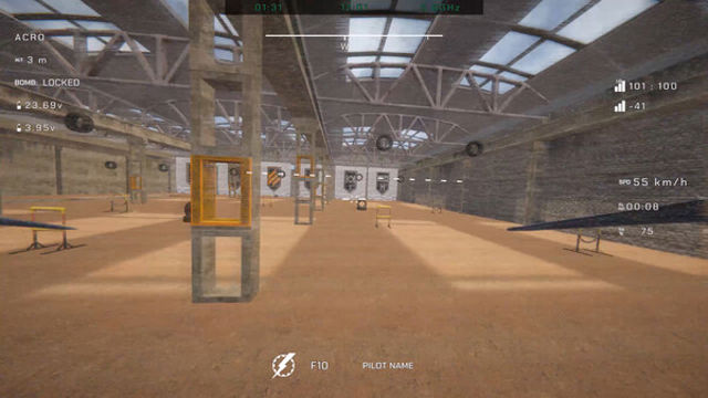Hình ảnh gameplay F-Drones Simulator-TENOKE
