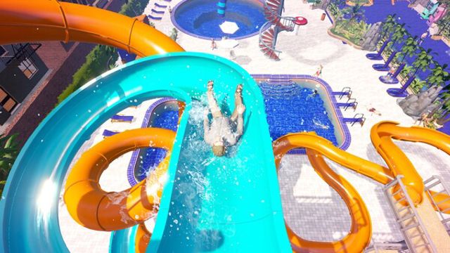 Hình ảnh gameplay Waterpark Simulator Early Access
