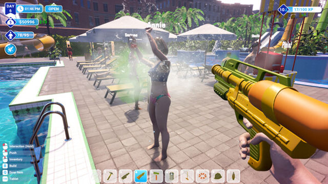 Hình ảnh gameplay Waterpark Simulator Early Access