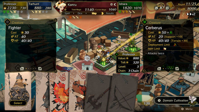Hình ảnh gameplay Culdcept BEGINS-GoldBerg