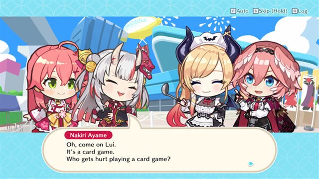 Hình ảnh gameplay hololive Holos Hanafuda-TENOKE