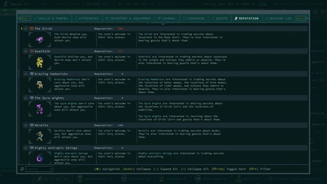 Hình ảnh gameplay Caves of Qud v1.0.3-P2P