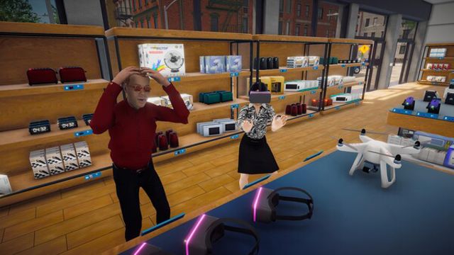 Hình ảnh gameplay Electronics Supermarket Simulator Early Access