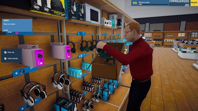 Hình ảnh gameplay Electronics Supermarket Simulator Early Access