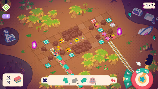 Hình ảnh gameplay Trackastrophe-GoldBerg