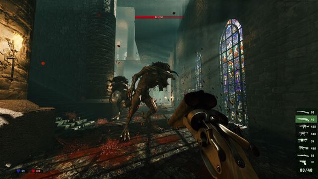Hình ảnh gameplay BLOODKILL Goreblast Overkill-DOGE