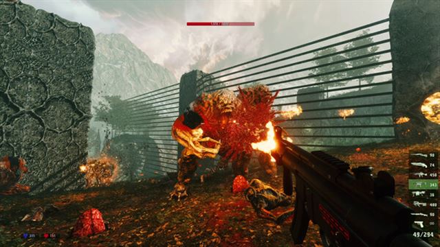 Hình ảnh gameplay BLOODKILL Goreblast Overkill-DOGE