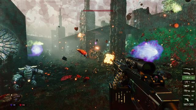 Hình ảnh gameplay BLOODKILL Goreblast Overkill-DOGE