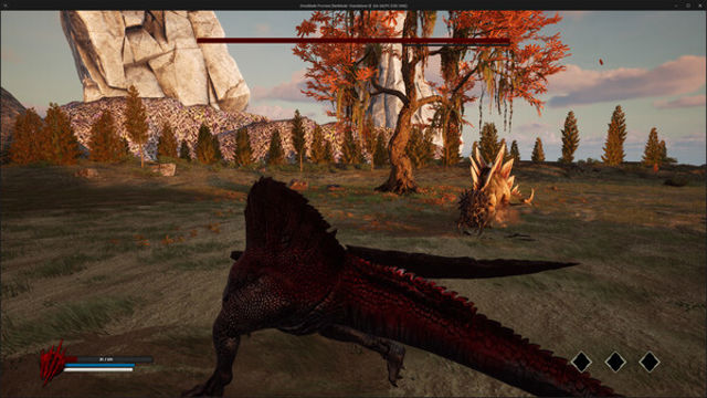 Hình ảnh gameplay Dinoblade-P2P