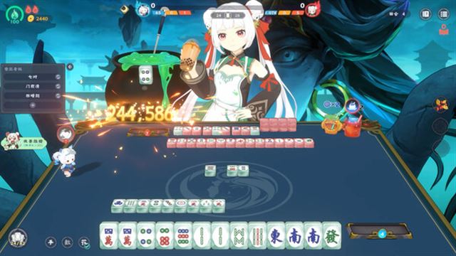 Hình ảnh gameplay Demonic Mahjong-TENOKE