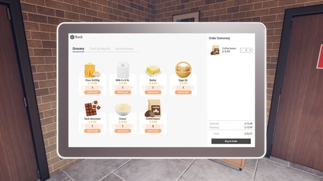 Hình ảnh gameplay Bakery Cafe Simulator Early Access