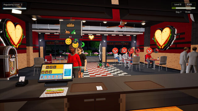 Hình ảnh gameplay Sandwich Simulator-TENOKE