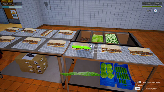 Hình ảnh gameplay Sandwich Simulator-TENOKE