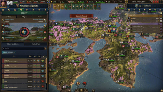 Hình ảnh gameplay Europa Universalis V-TENOKE