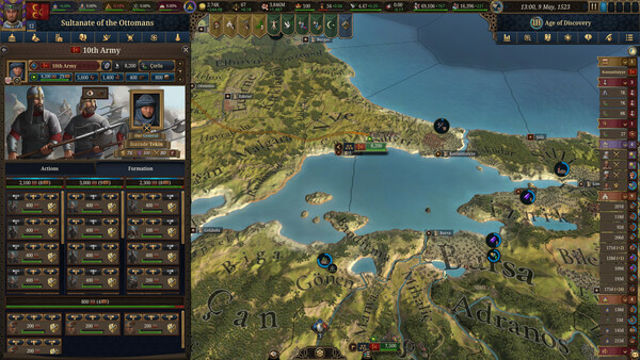 Hình ảnh gameplay Europa Universalis V v1.0.7-P2P