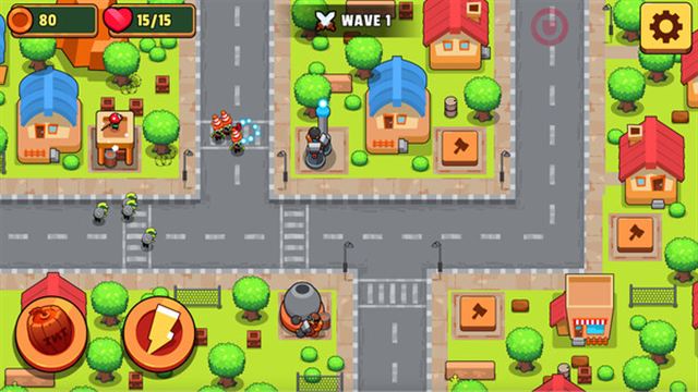 Hình ảnh gameplay Zombie Tower Defense-TENOKE