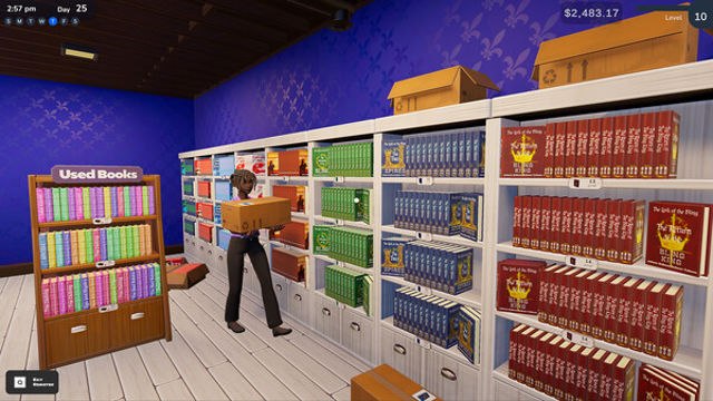 Hình ảnh gameplay Bookshop Simulator-TENOKE